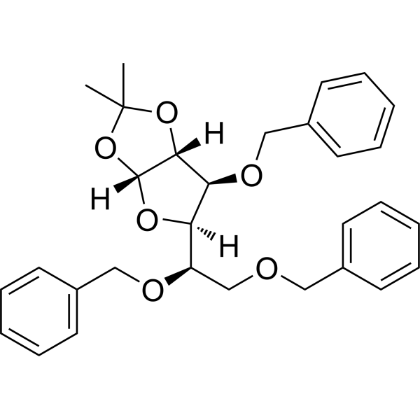 3,5,6-tri-O-Benzyl-1,2-O-isopropylidene-D-glucofuranose 53928-30-6
